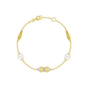 Kiku Trendy Freshwater Pearl Bracelet