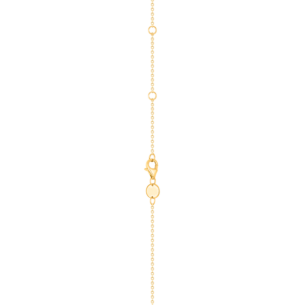 Alif Yellow  Gold Necklace