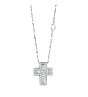 Damiani White gold and diamonds necklace