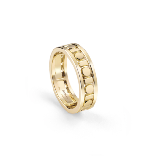 Damiani Belle Epoque Reel Ring In 18K Yellow Gold