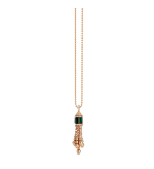 Necklace Malachite Art Deco