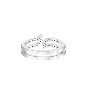 Alif White Gold Diamond Ring