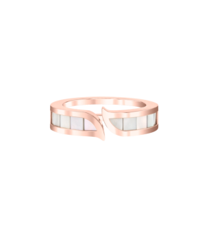 Alif Mother of Pearl Ring