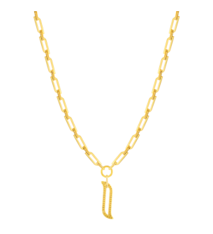 Alif Unity Chain Necklace 18 Yellow Gold & Diamond 