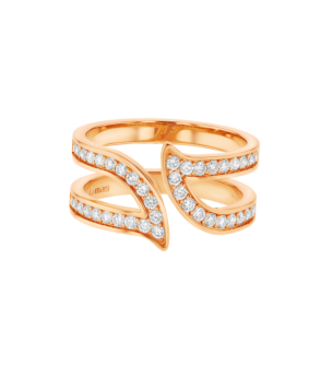 ALIF ETERNAL DIAMOND RING IN 18K ROSE GOLD 