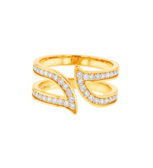 ALIF ETERNAL DIAMOND RING IN 18K YELLOW GOLD 