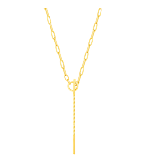 Classico Flame 18k Yellow Gold Necklace