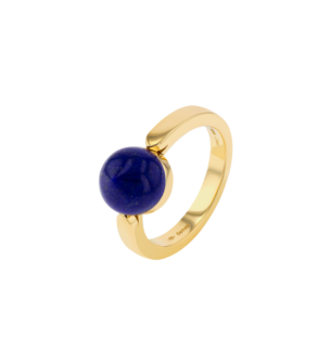 Dome Noble Lapis Lazuli Ring 