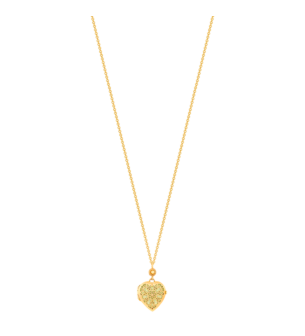 Farfasha Giardino Heart Necklace 18K Yellow Gold 