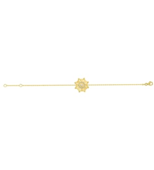 Farfasha Sunkiss Beads 18k Gold Diamond Bracelet