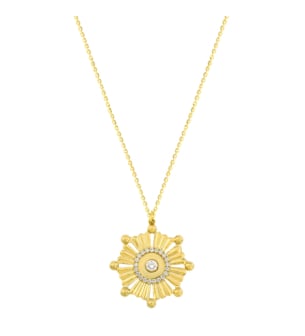 Farfasha Sunkiss Beads 18k Gold Diamond Necklace