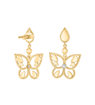 Farfasha Frou Frou Diamond Butterfly Earrings