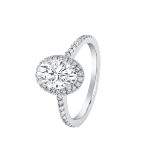 Gaia Revelation 18k White Gold Diamond Ring