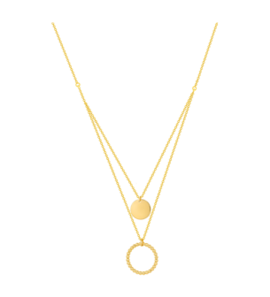 Galeria Perla 18k Yellow Gold Necklace
