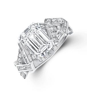 Graff Threads Solitaire Ring