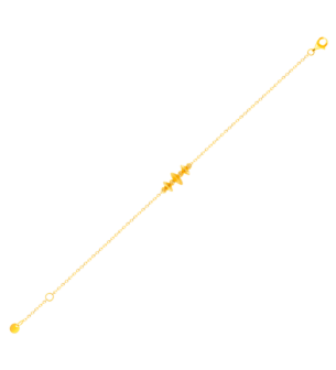 Harmony Passion Bracelet in 22k Yellow Gold