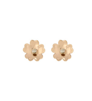 La Nature Canna 18k Gold Earrings