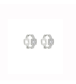 Links Luminara 18k White Gold Diamond Earrings