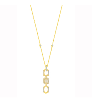 Links Luminara 18k Yellow Gold Diamond Necklace