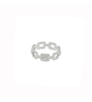 Links Luminara 18k White Gold Diamond Ring