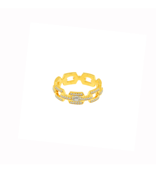 Links Luminara 18k Yellow Gold Diamond Ring