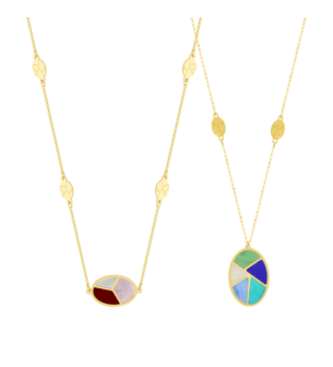 Mother Daughter 2 Amelia Necklace Set