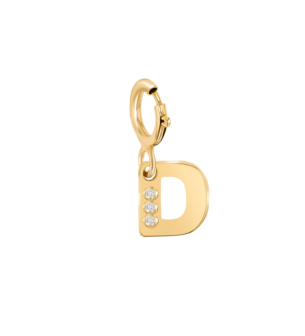 Children's Jewellery Ara Diamond  "D" Initial Pendant                  