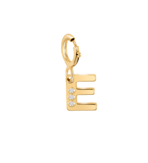 Children's Jewellery Ara Diamond  "E" Initial Pendant                  