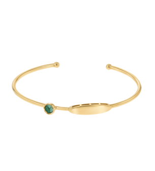 Children's Jewellery Ara Emerald May Birthstone Bangle               