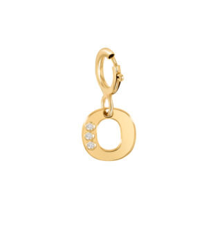 Children's Jewellery Ara Diamond  "O" Initial Pendant                  