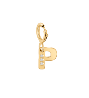 Children's Jewellery Ara Diamond  "P" Initial Pendant                  