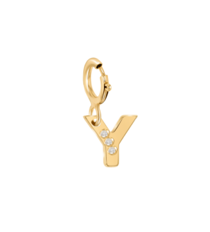 Children's Jewellery Ara Diamond  "Y" Initial Pendant                  