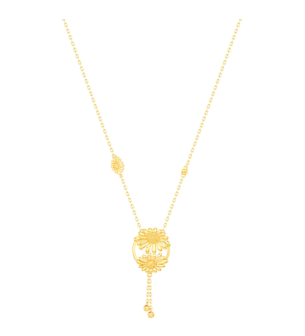 Paradise Light Weight Necklace In 18K Yellow Gold