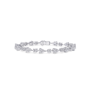 Multi-shape Diamond Bracelet