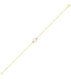 Kiku Trendy_Diamond Freshwater Pearl Bracelet