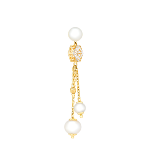 Kiku Trendy Freshwater Pearl Earrings