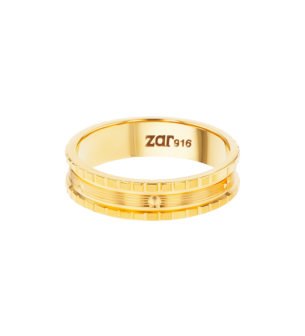 Wedding Band Always And Forever Ring  In 22K Yellow Gold