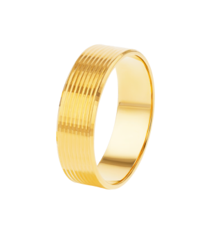 Wedding Band Be Mine Ring  In 22K Yellow Gold