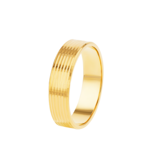 Wedding Band Be Mine Ring   In 22K Yellow Gold