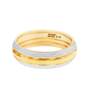 Wedding Band  The Special Day Ring  In 22K Yellow Gold