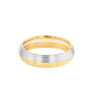 Wedding Band She Said Yes Ring  In 22K Yellow Gold