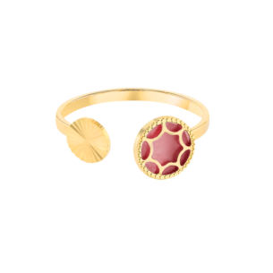Amelia Roma Open Ring  in 18K Yellow Gold
