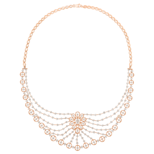 Ananya Necklace Set in 18K Rose Gold