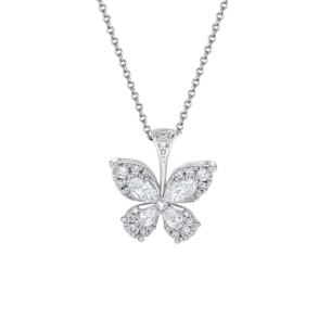 Flora Diamond Pendant Chain