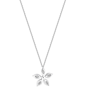 Flora Diamond Pendant Chain