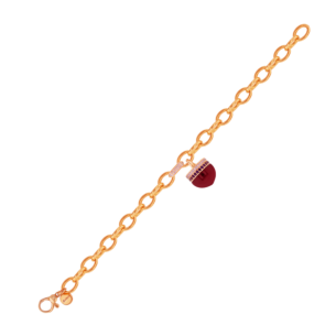 Dome Majesty  Garnet and Diamond Bracelet  