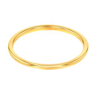 Giulia Stackable 18K Yellow Gold Ring Size 12