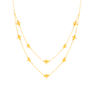 Harmony Life necklace in 22k Yellow Gold
