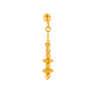 Harmony Fantasy Earrings in 22k Yellow Gold