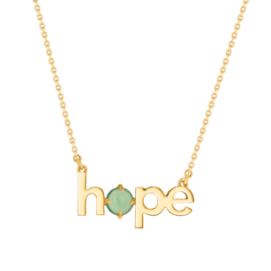 Hope Necklace in 14K Gold